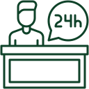 24 Hour Front Desk
